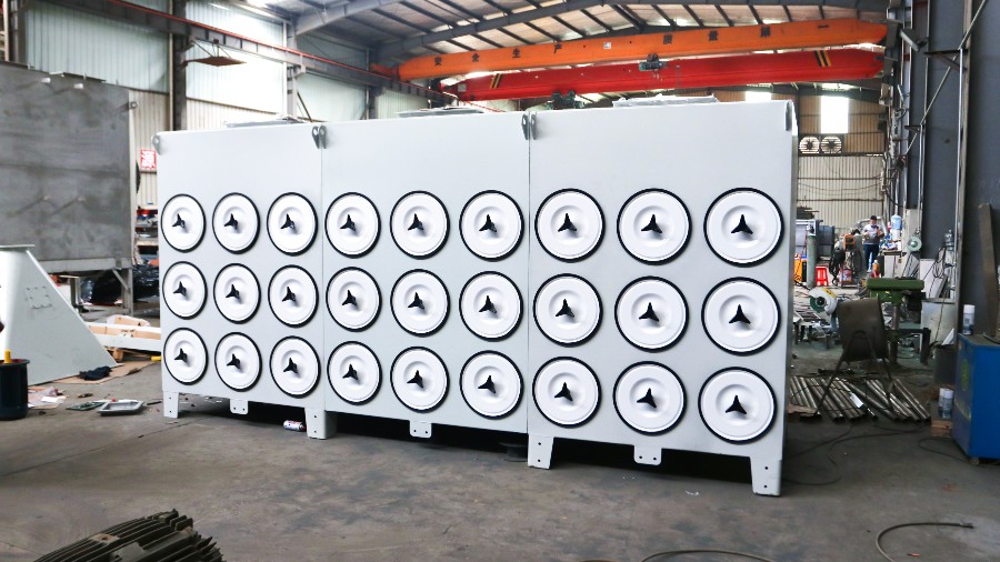 杭州某二氧化硅处理滤筒除尘器项目